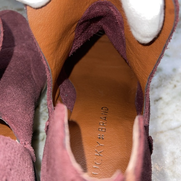 Lucky Brand POWE Suede Booties 7 - Picture 5 of 10